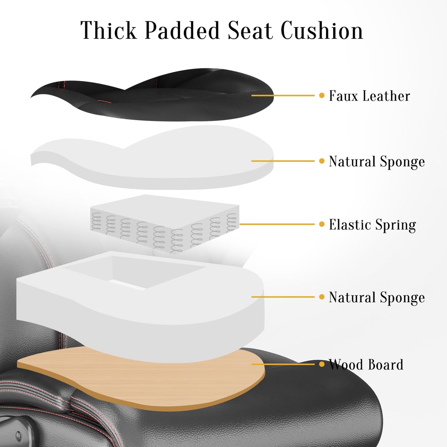 Executive Faux Leather Office Chair
