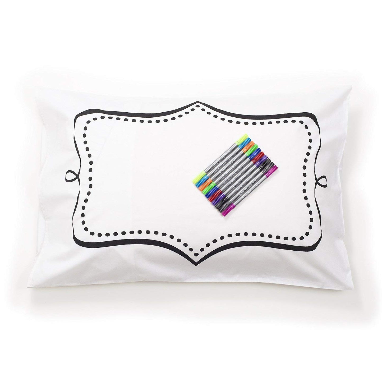 Coloring Pillowcase for Kids with Washable Markers