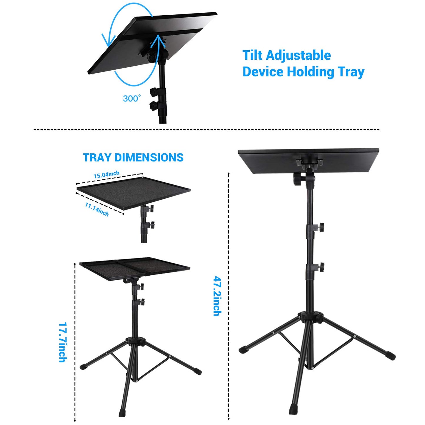 Laptop Stand with Adjustable Height