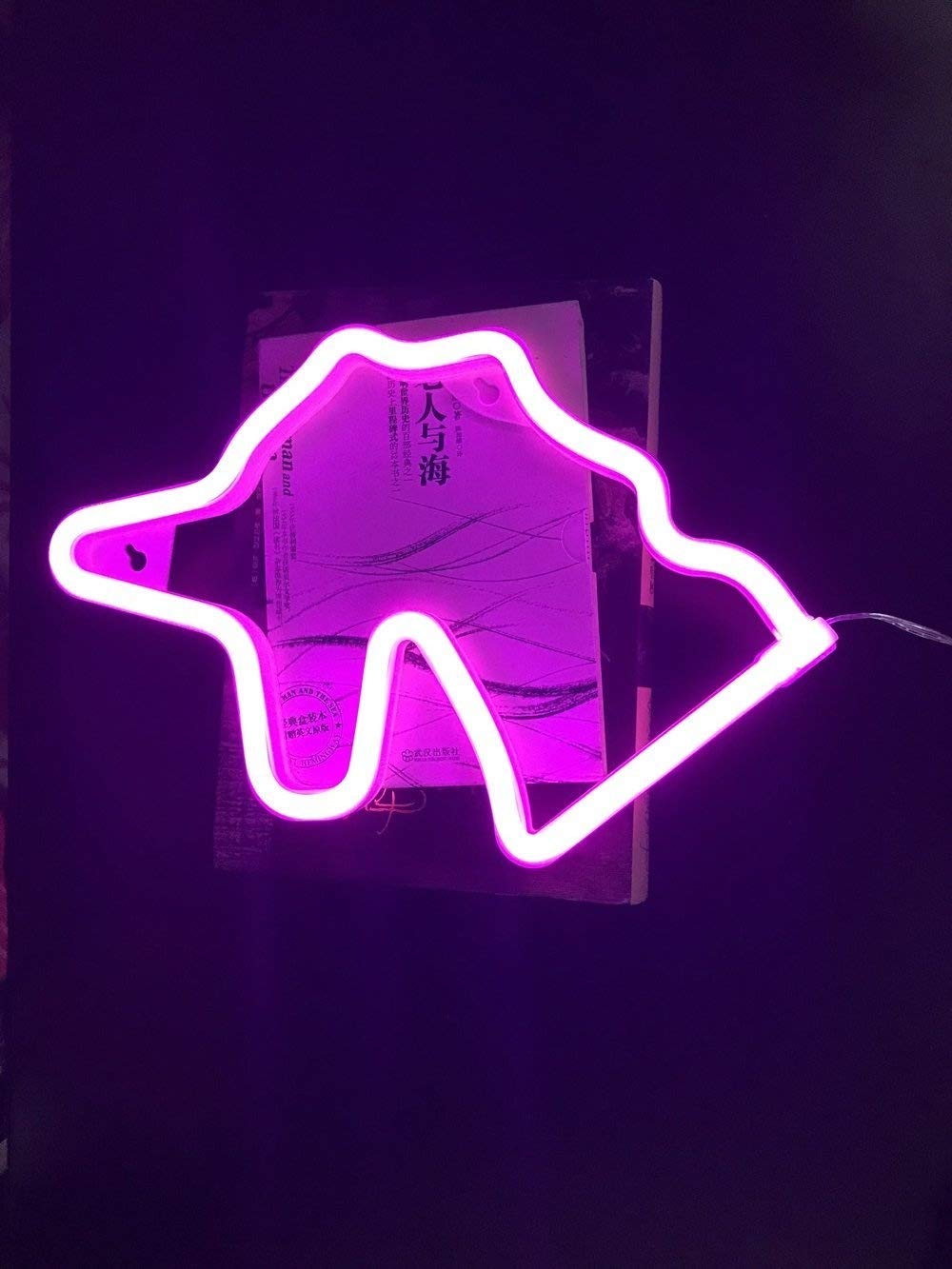Neon Unicorn Night Light
