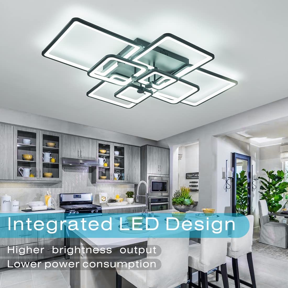 Modern LED Ceiling Light Fixture