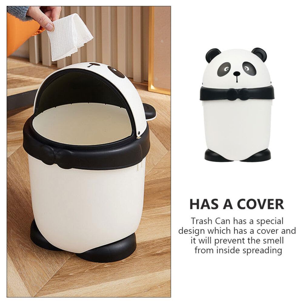 Cute Panda Trash Can