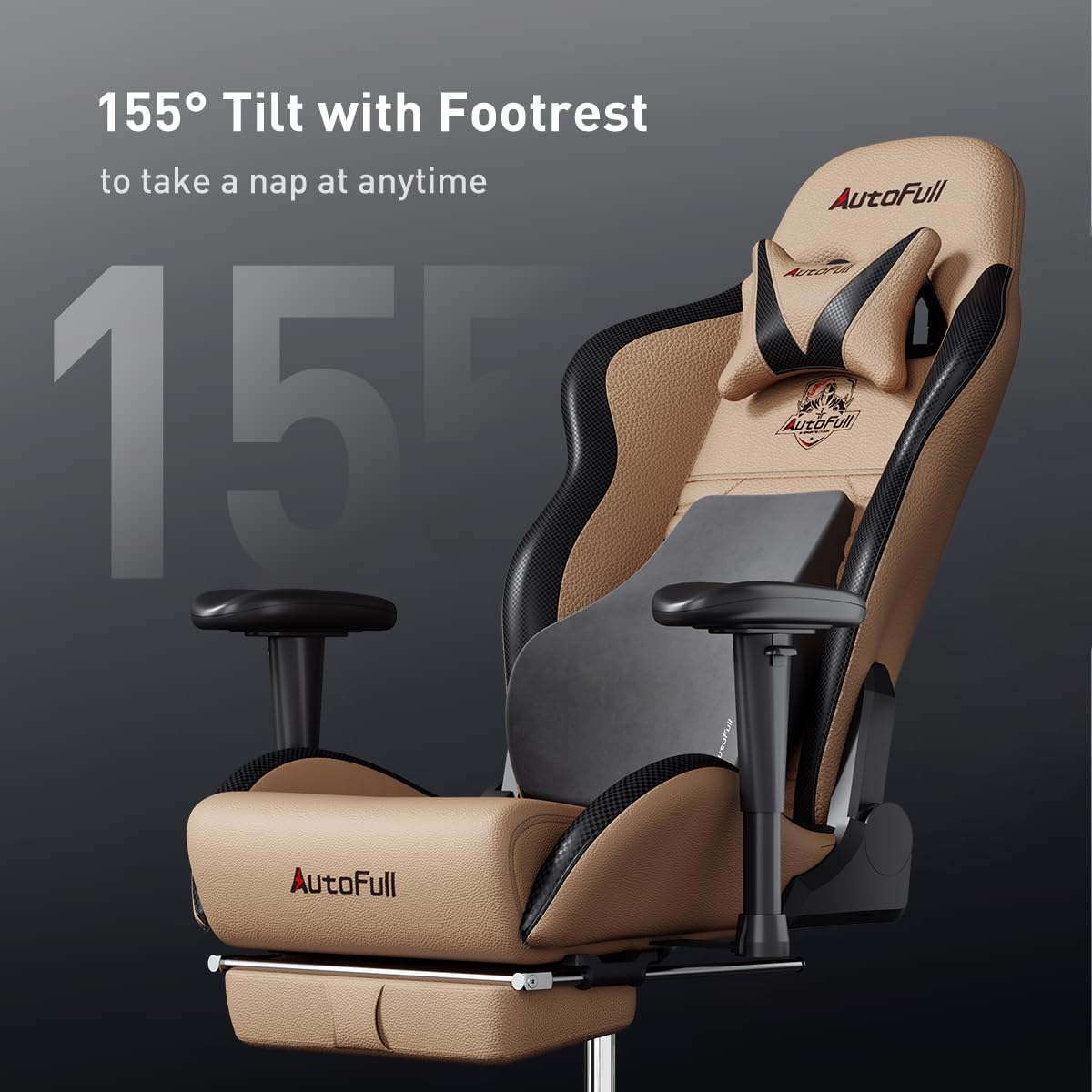 Gaming Chair with Ergonomics Lumbar Support