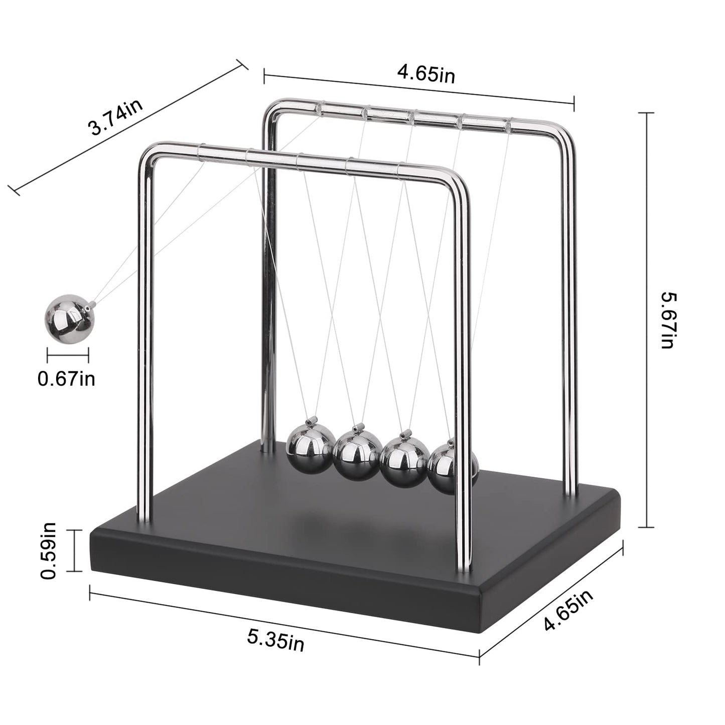 Newtons Cradle Balance Balls
