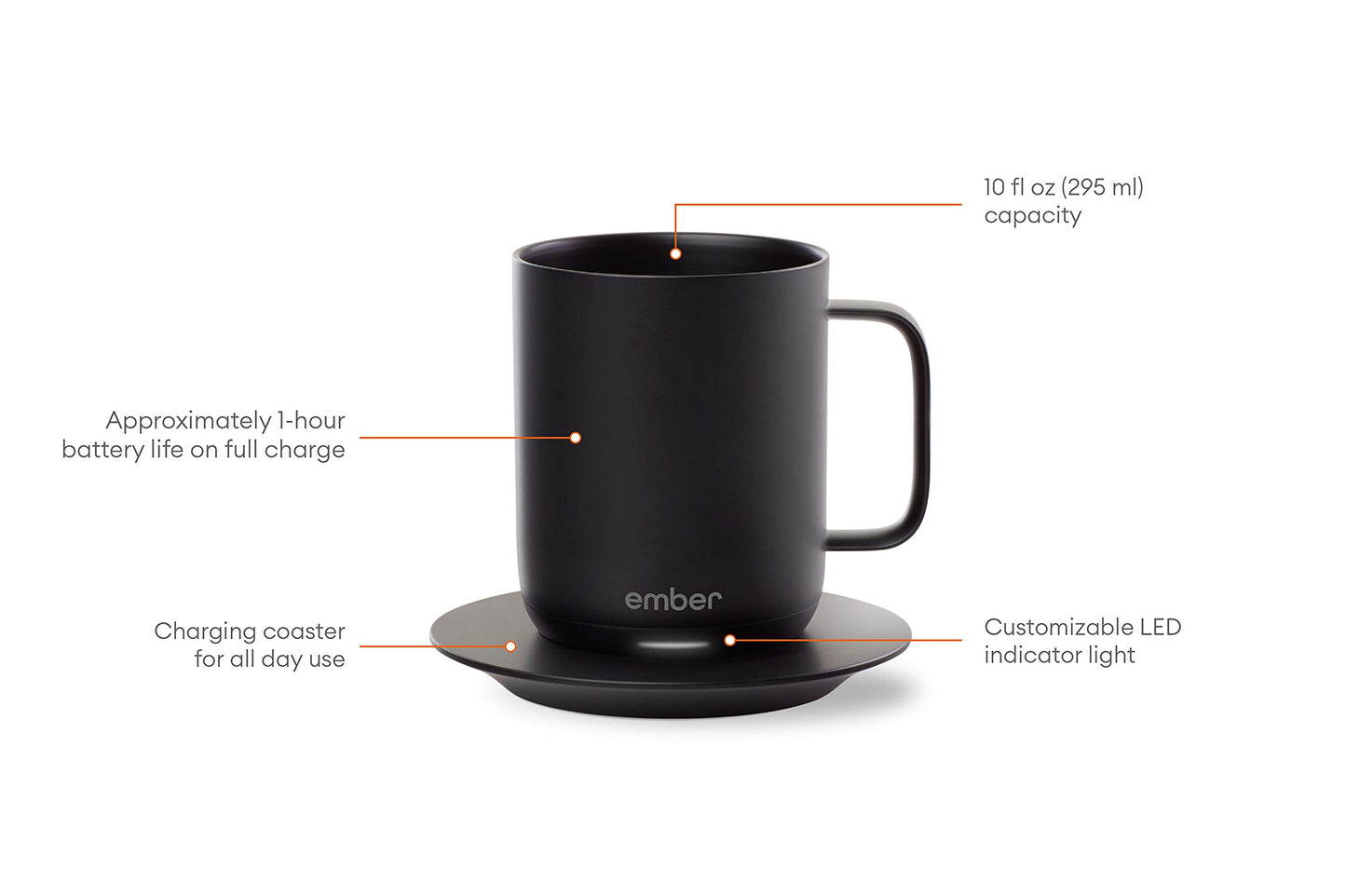 Ember Temperature Control Smart Mug - Black