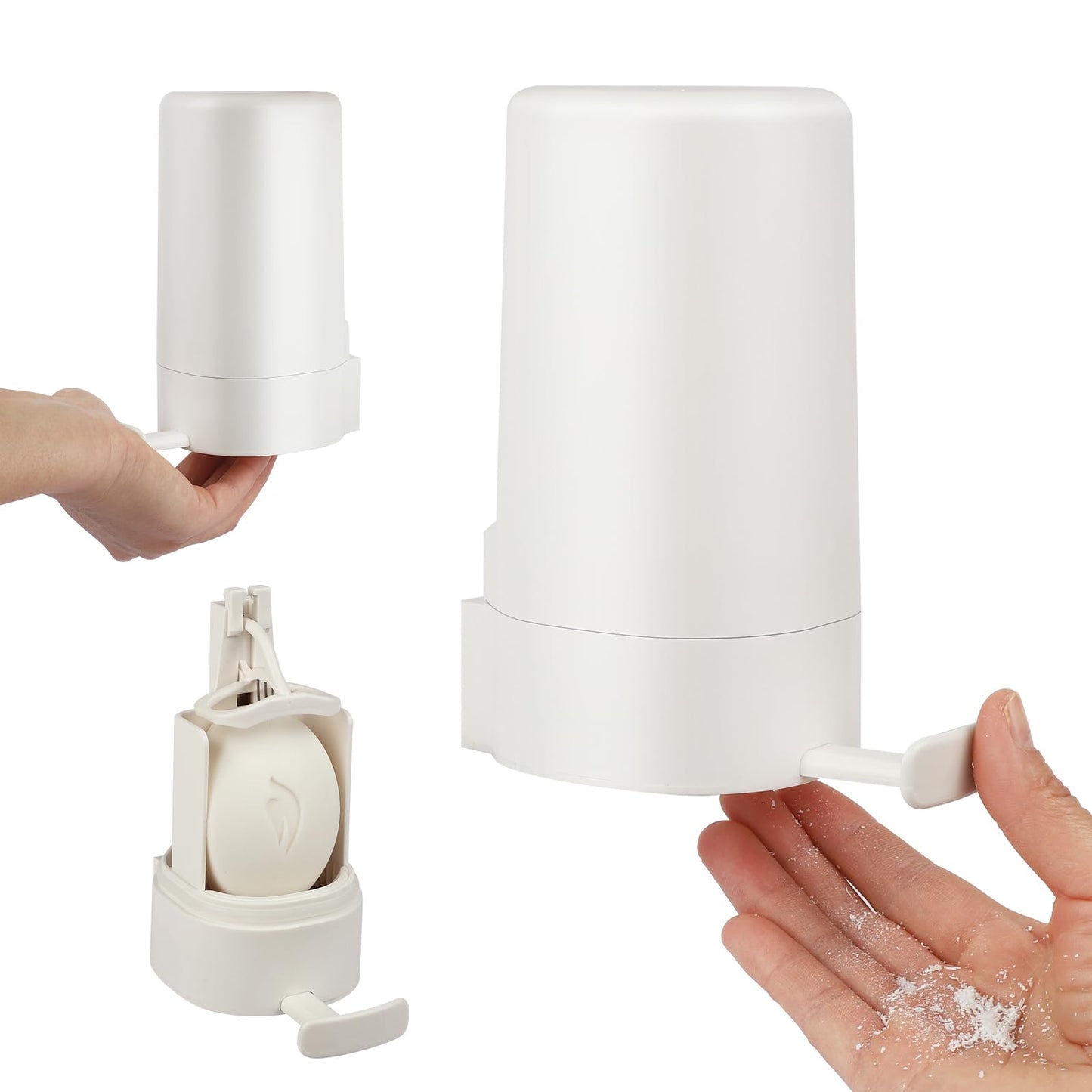 Wall-Mounted Soap Grinder Dispenser