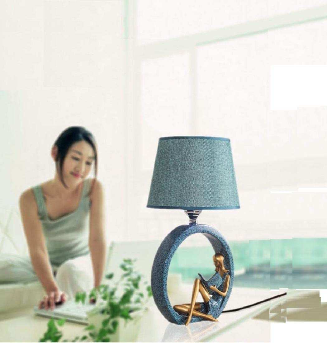 Novelty Girl Reading Lamp