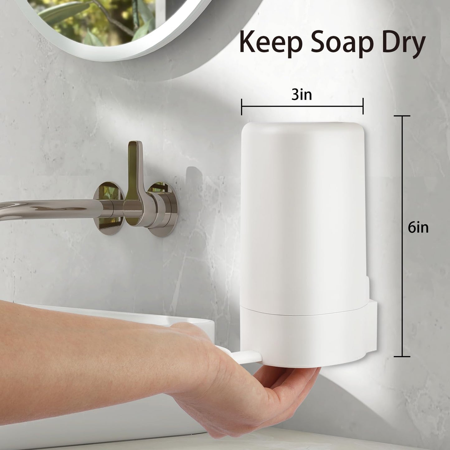 Wall-Mounted Soap Grinder Dispenser