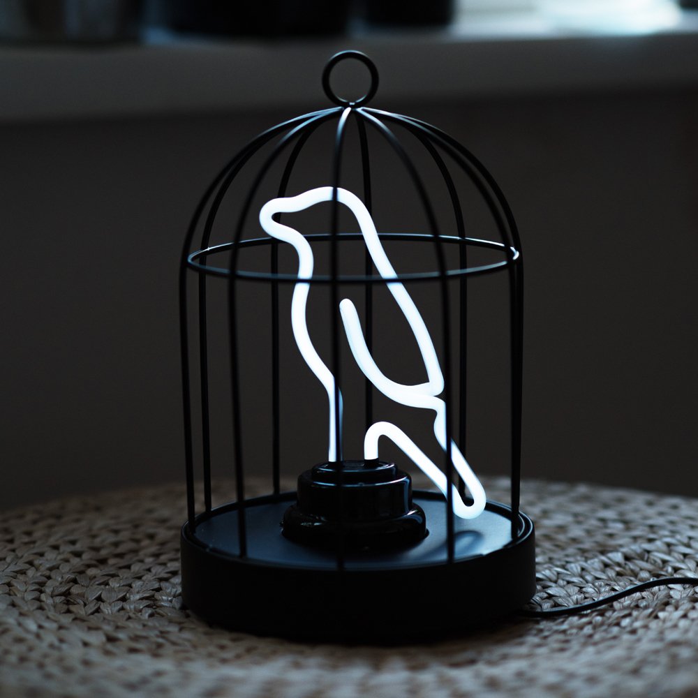 Neon Bird Lamp