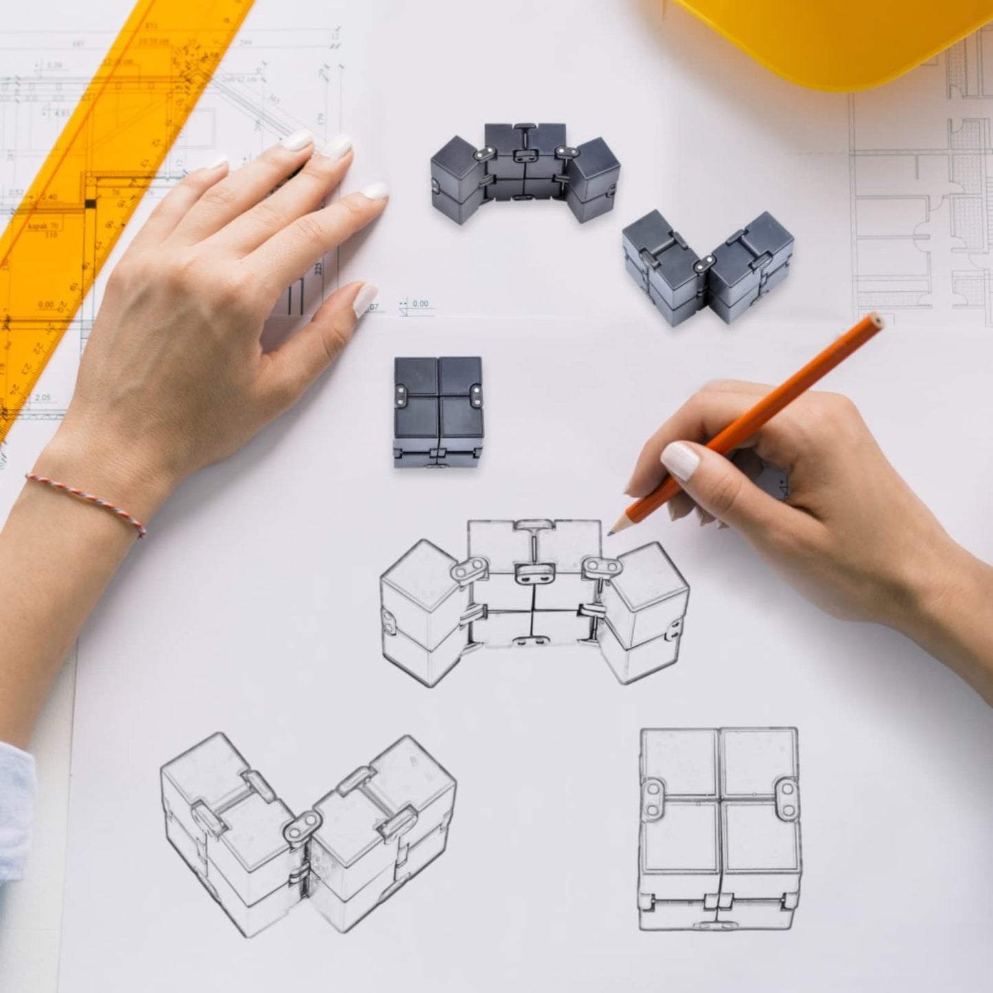 Infinity Cube Sensory Fidget Toy
