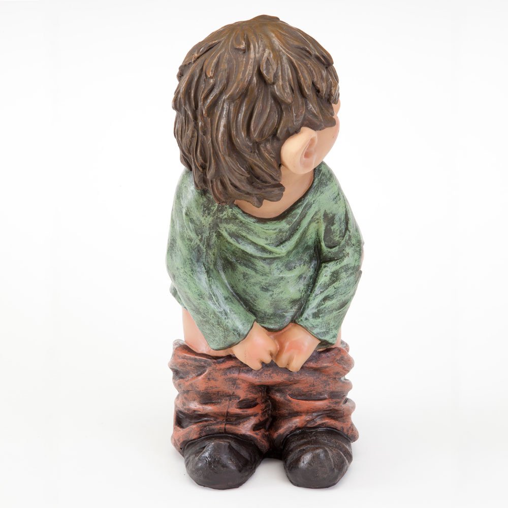 Naughty Garden Elf Statue