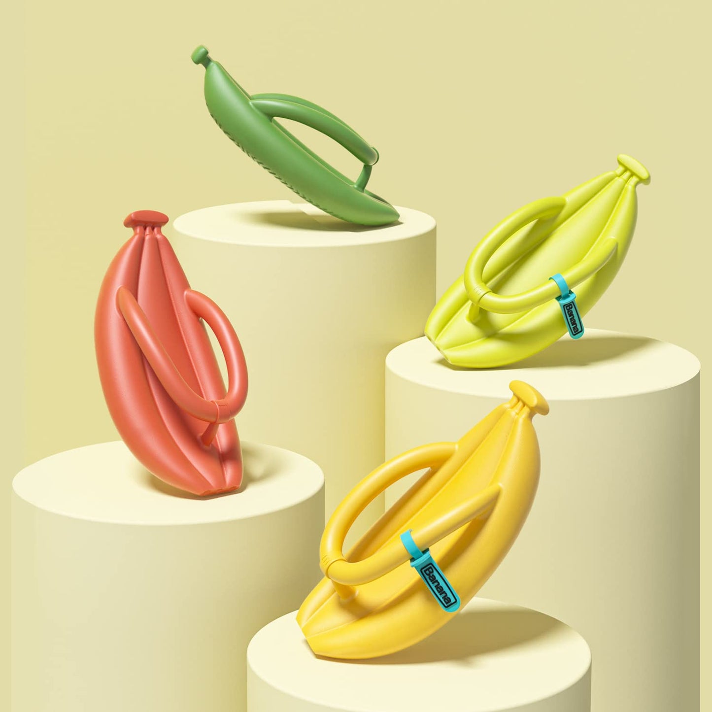 Banana Shower Sandals - Quick Drying