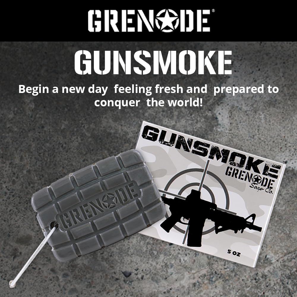 Gunsmoke Bar Soap for Men