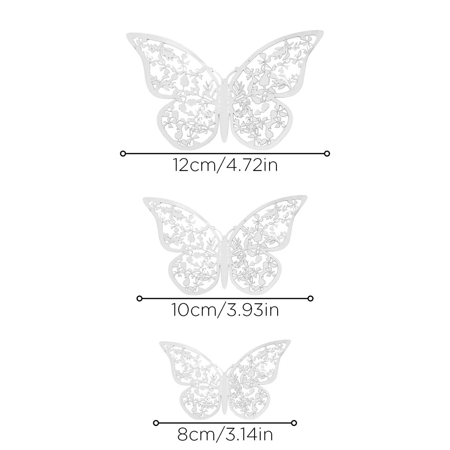 3D Butterfly Wall Stickers