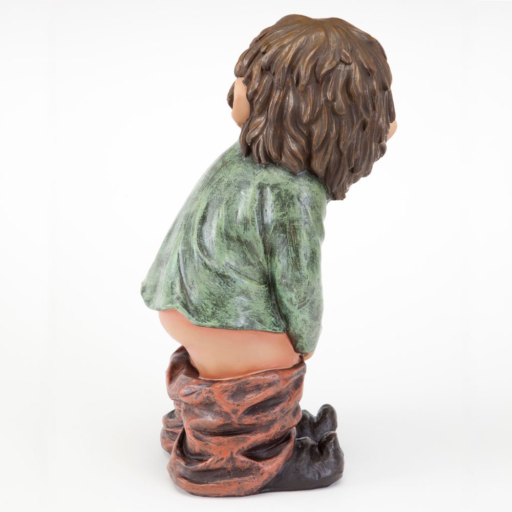 Naughty Garden Elf Statue
