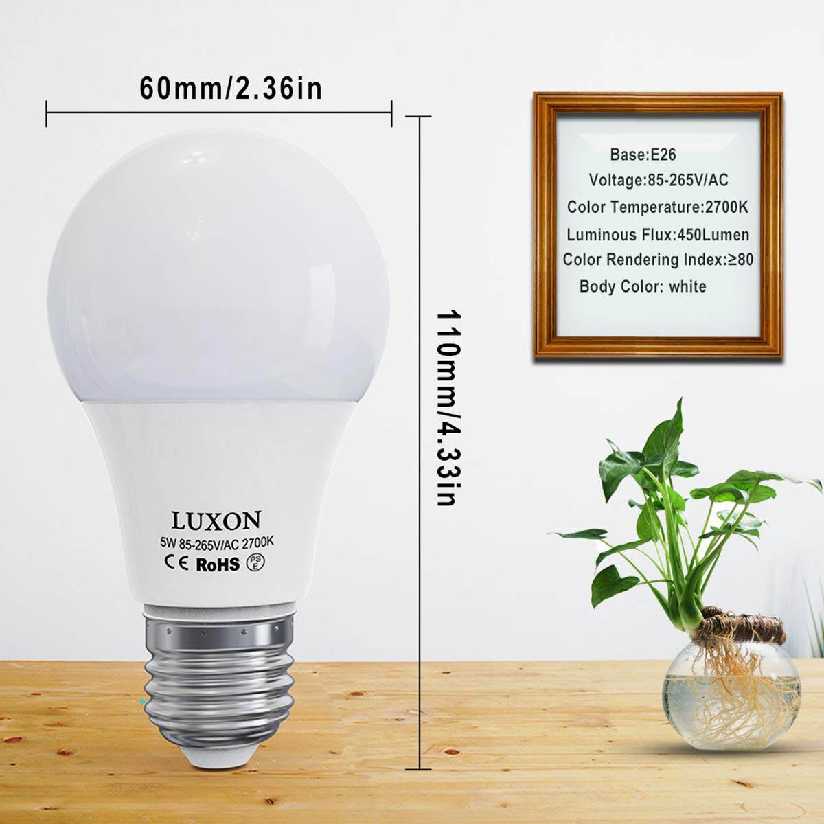 Motion Sensor Smart LED Bulb