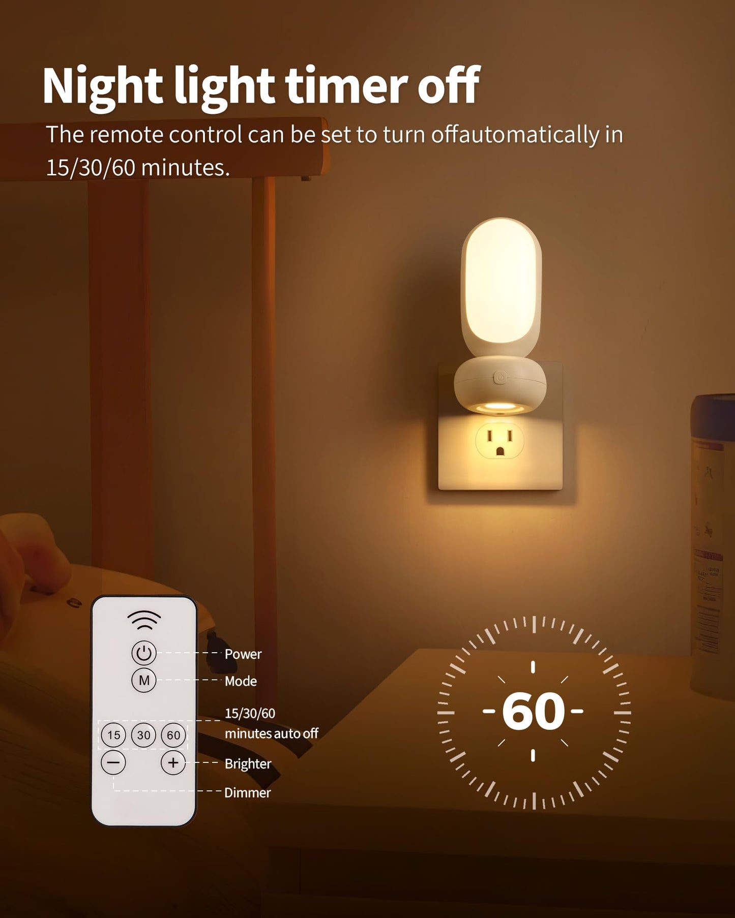 LED Night Light Plug-in Set