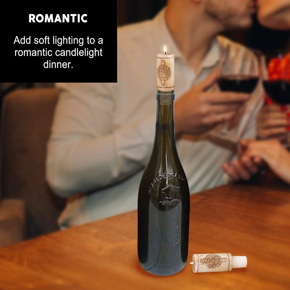 Merlot Scented Wine Cork Candles - Set of 6