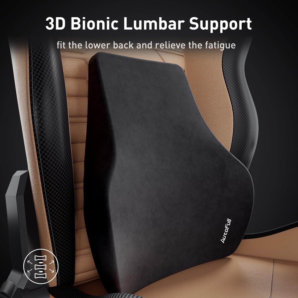 Gaming Chair with Ergonomics Lumbar Support