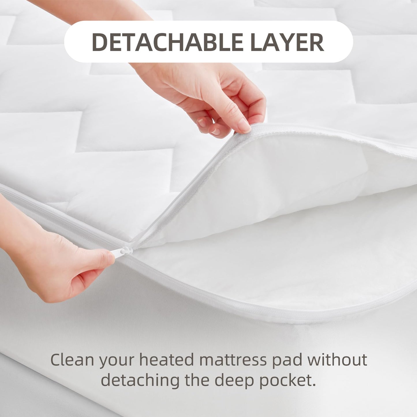 Premium Electric Heated Mattress Pad
