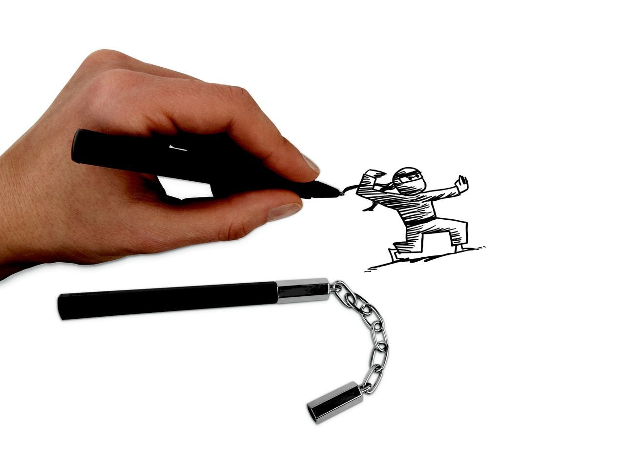 Kikkerland Nunchuck Pens