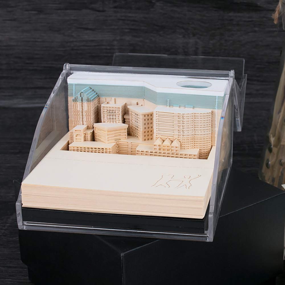 City Night 3D Memo Pads