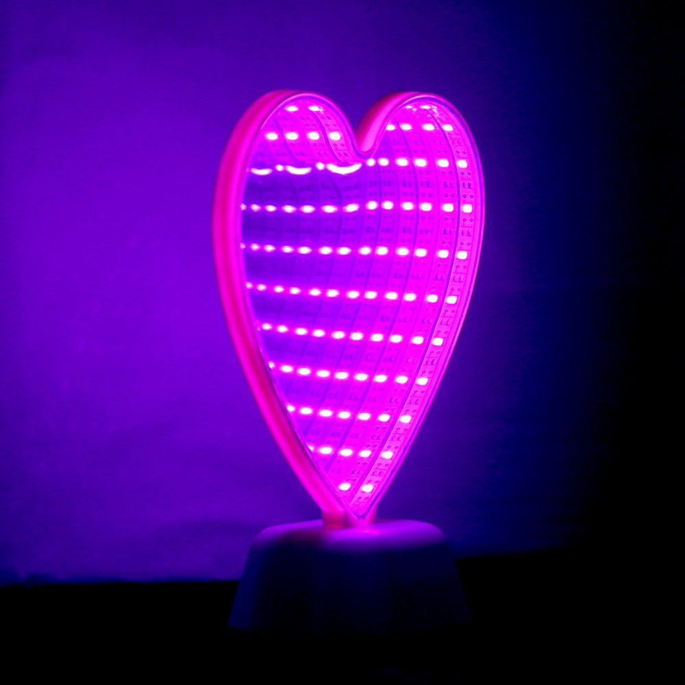 Heart Shaped LED Night Light