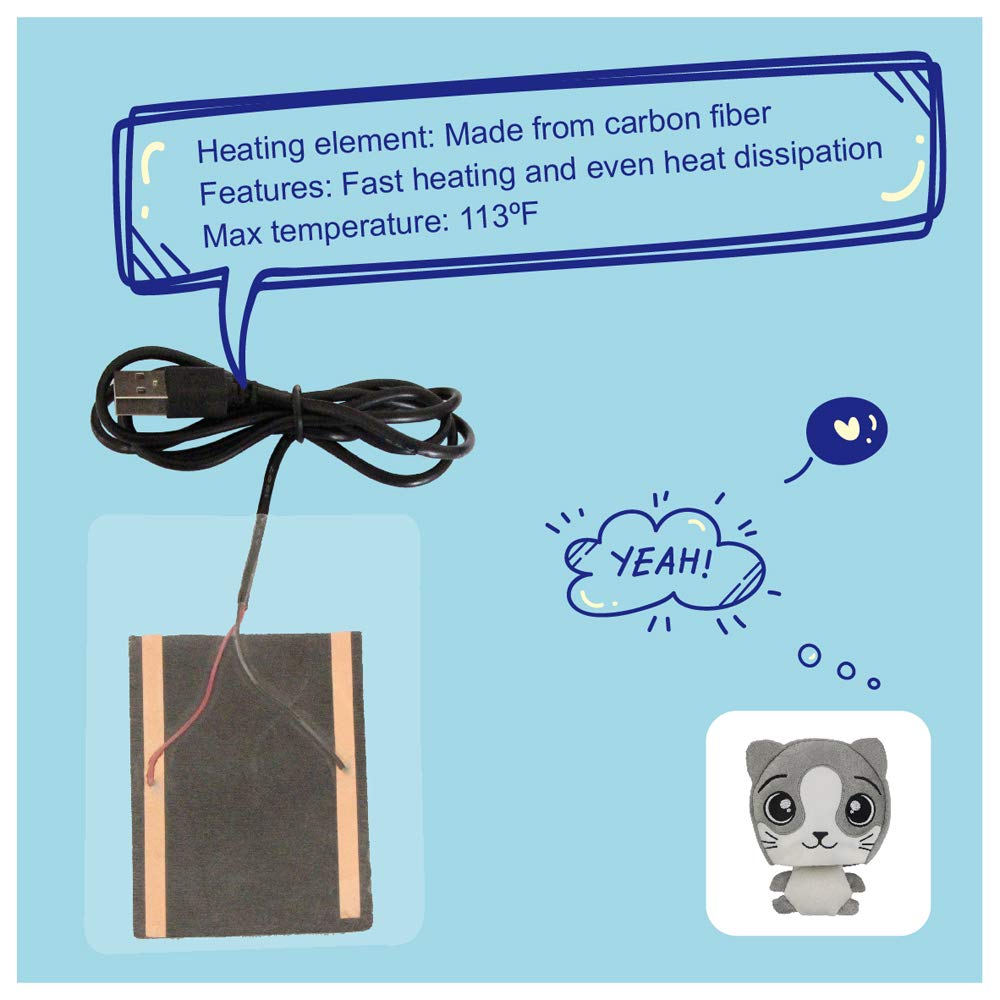 USB Hand Warmer Mouse Pad