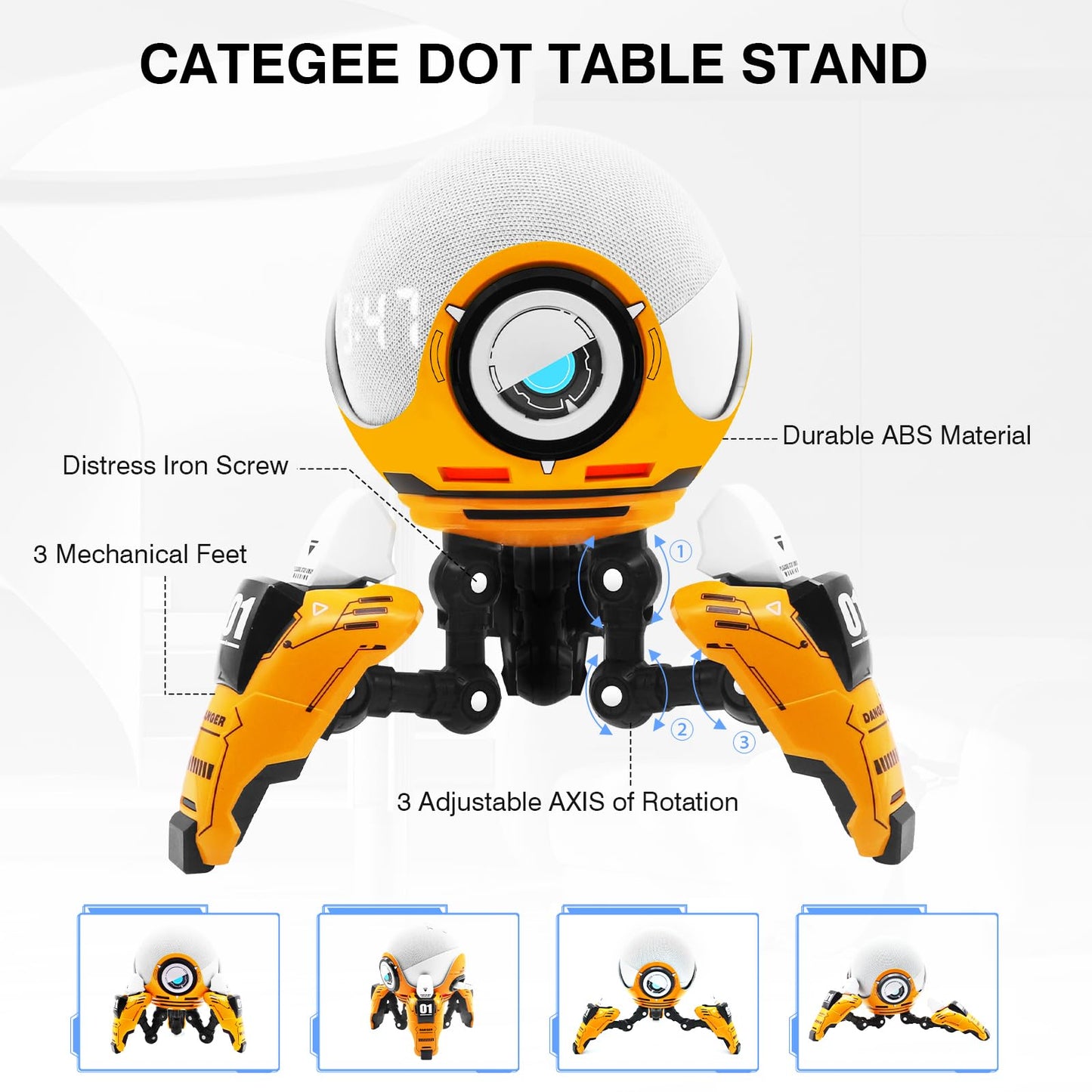 Echo Dot Machina Table Holder Stand