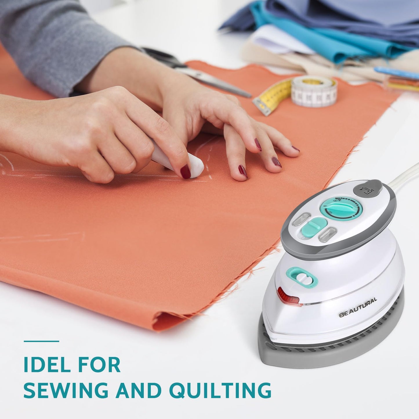 Mini Travel Steam Iron with Dual Voltage