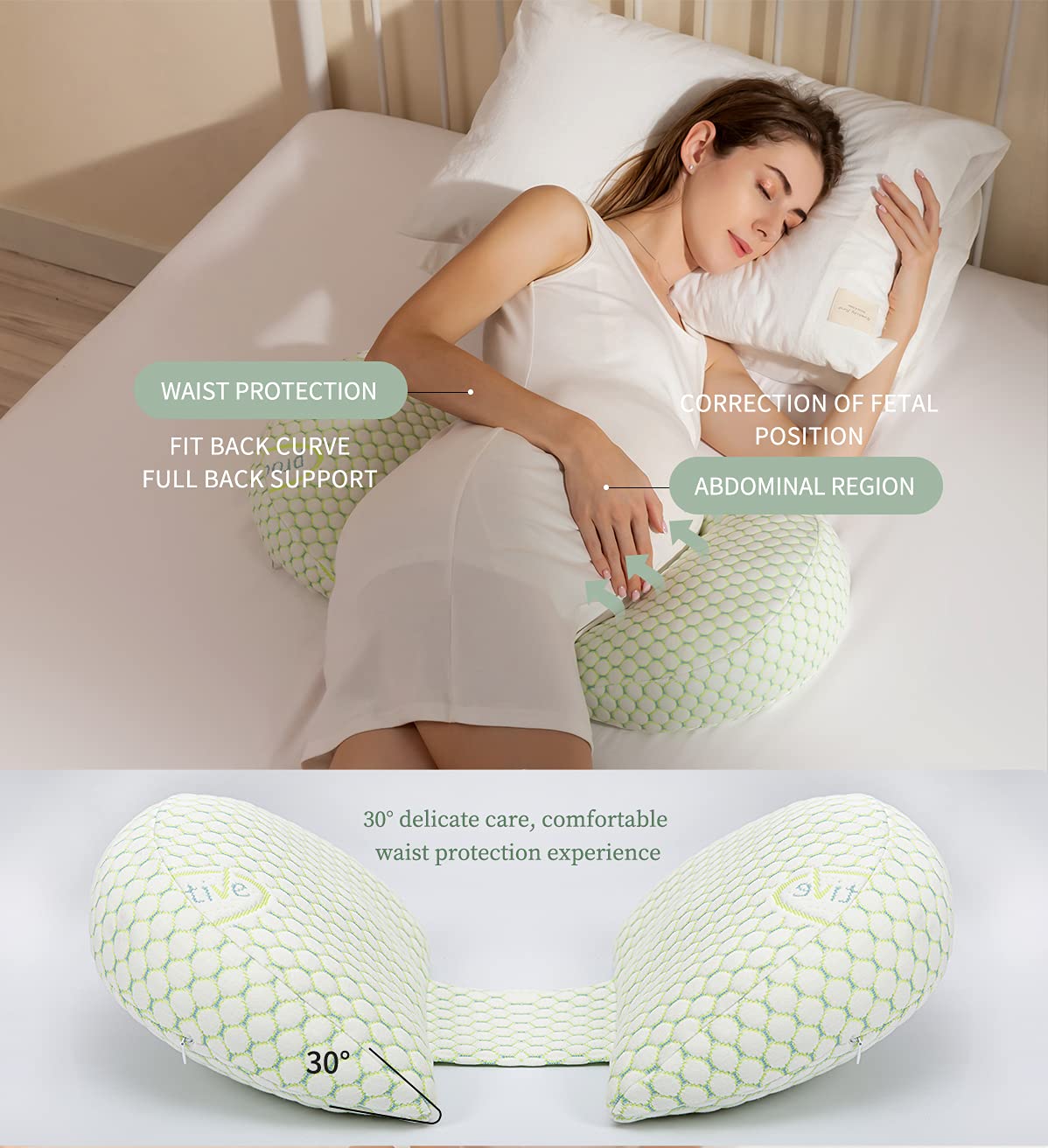 Oternal Pregnancy Pillow for Pregnant Women
