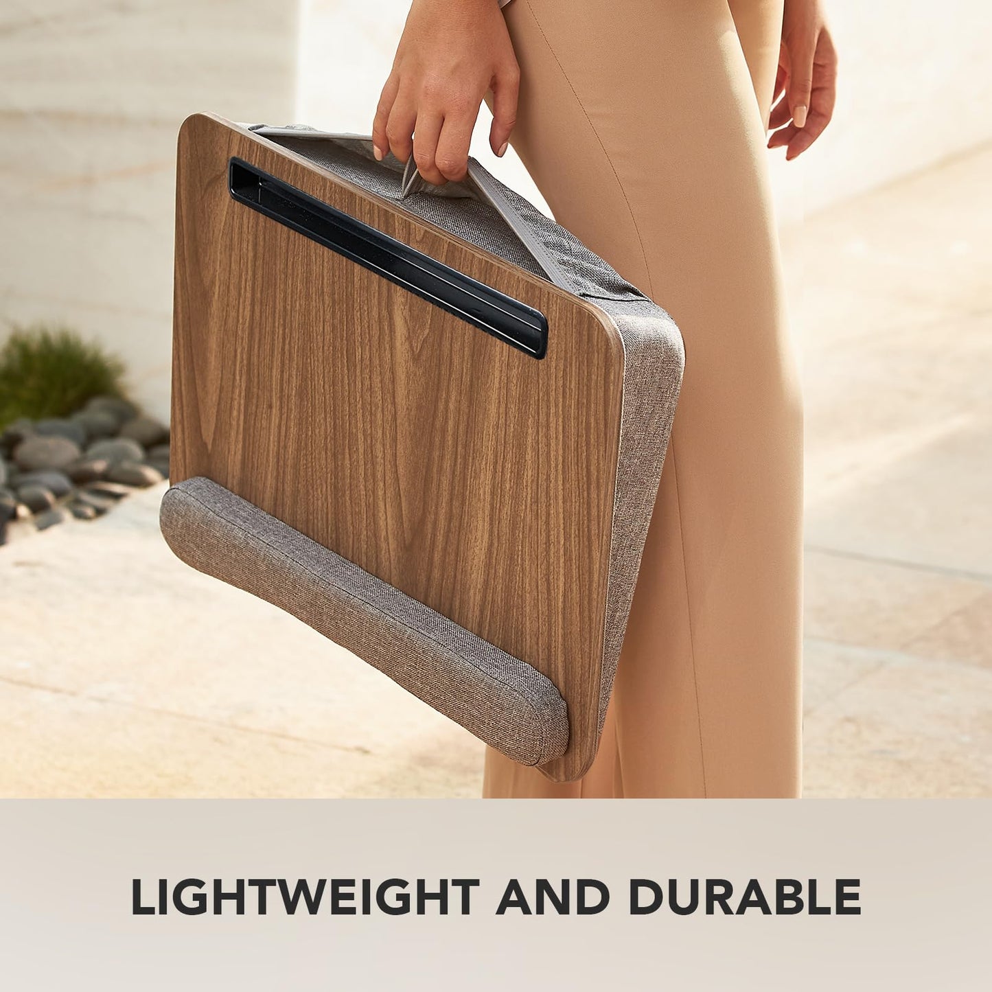 Portable Lap Laptop Desk with Cushion