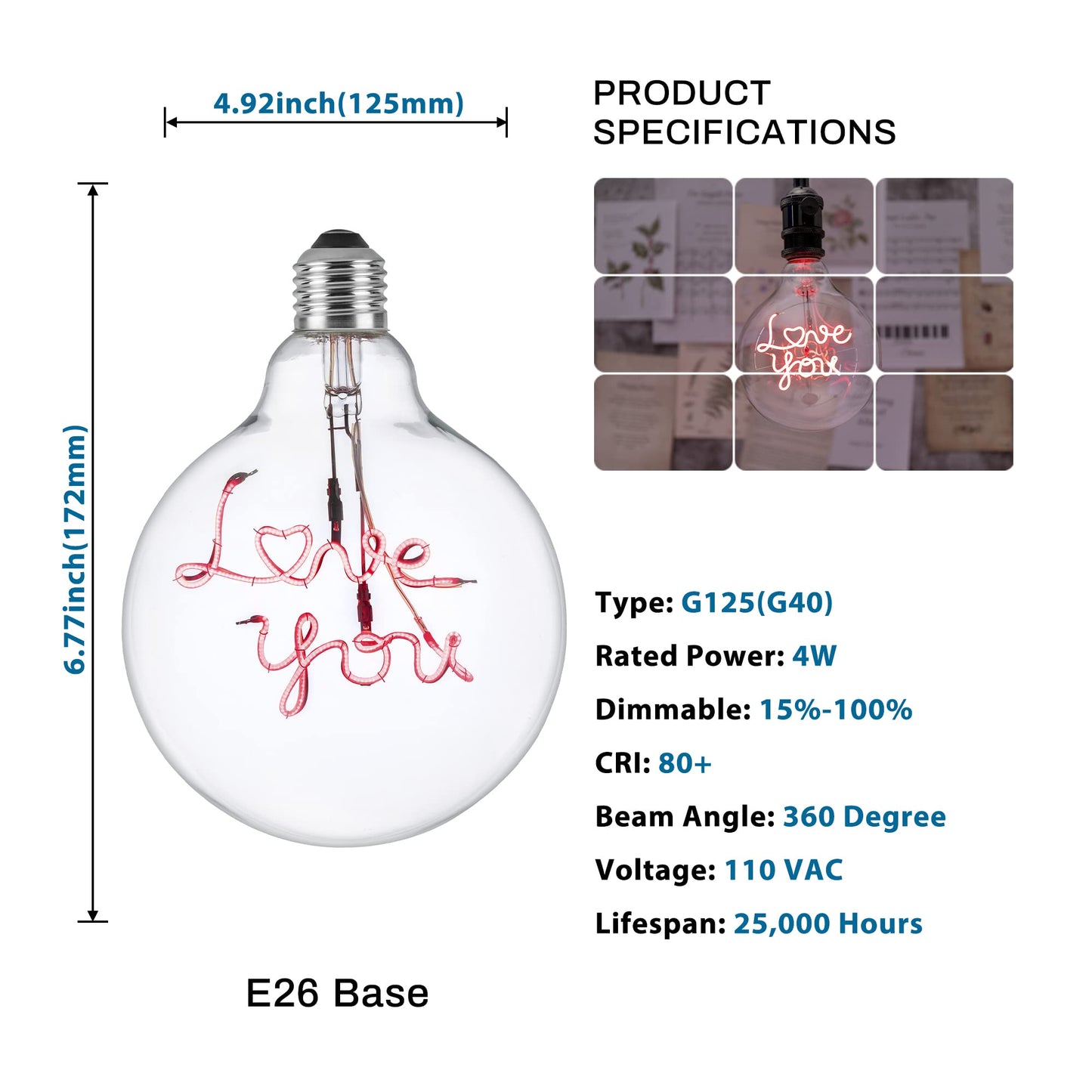 Love Edison Bulb