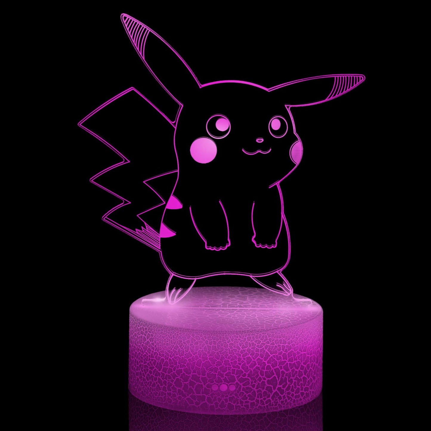 3D Illusion Night Light - Pokemon - 7 Colors