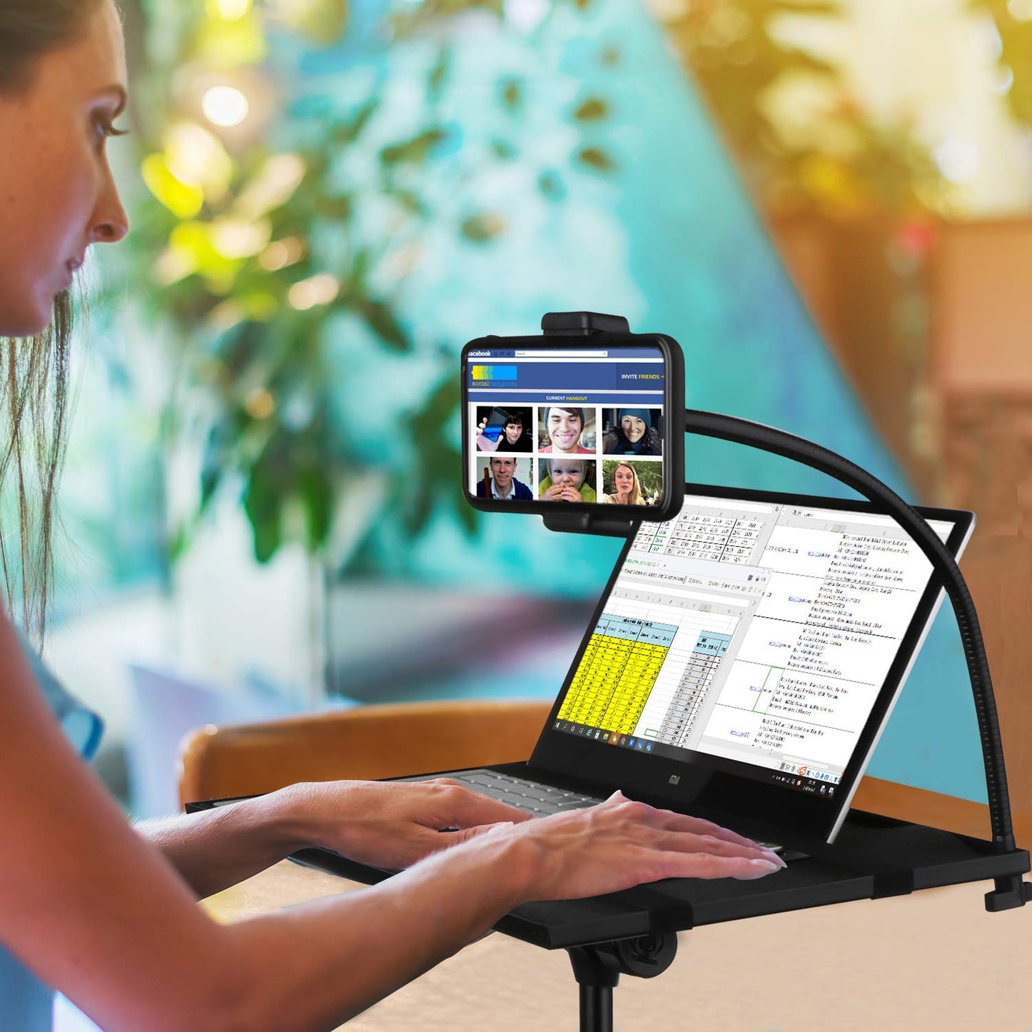 Laptop Stand with Adjustable Height