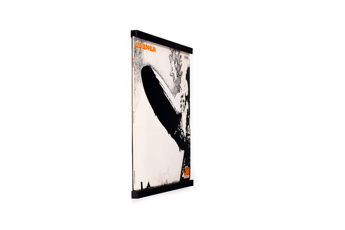 Records On Walls: Vinyl Record Frame - Black