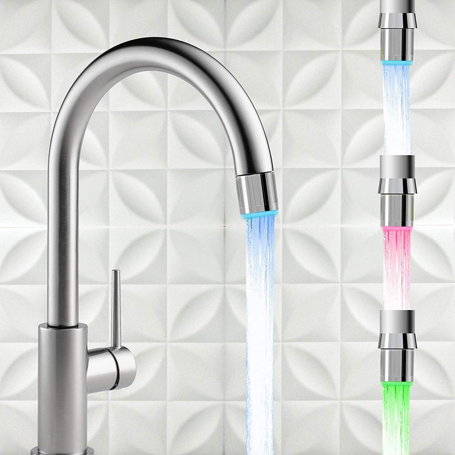 Color Changing Faucet Light