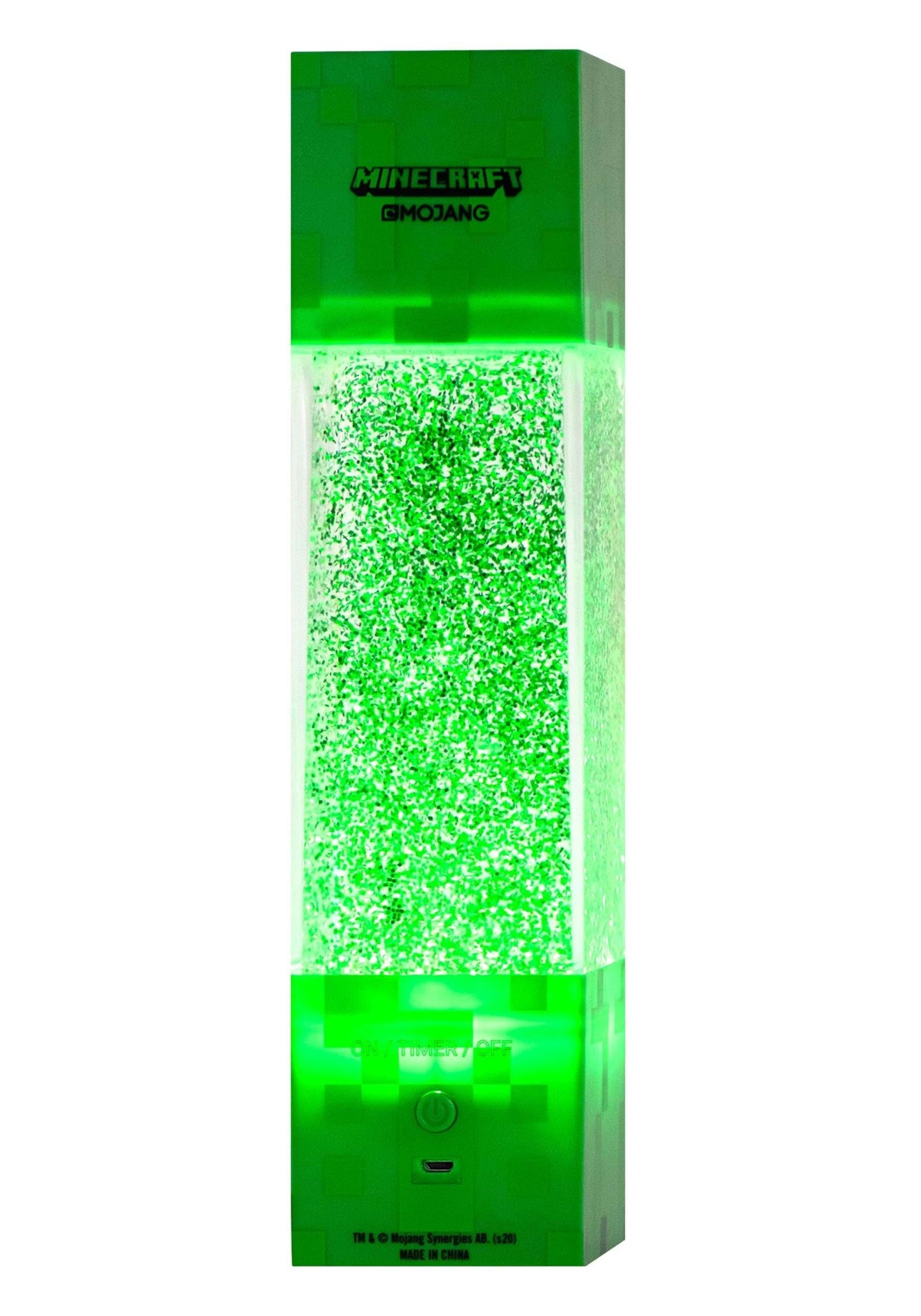 Minecraft Creeper Glitter Motion Light