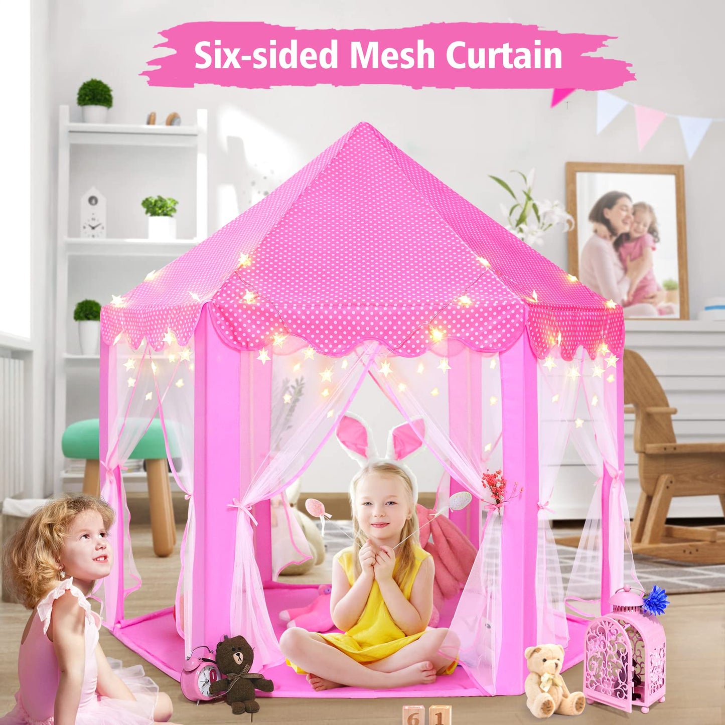 Princess Tent Girls Large Playhouse