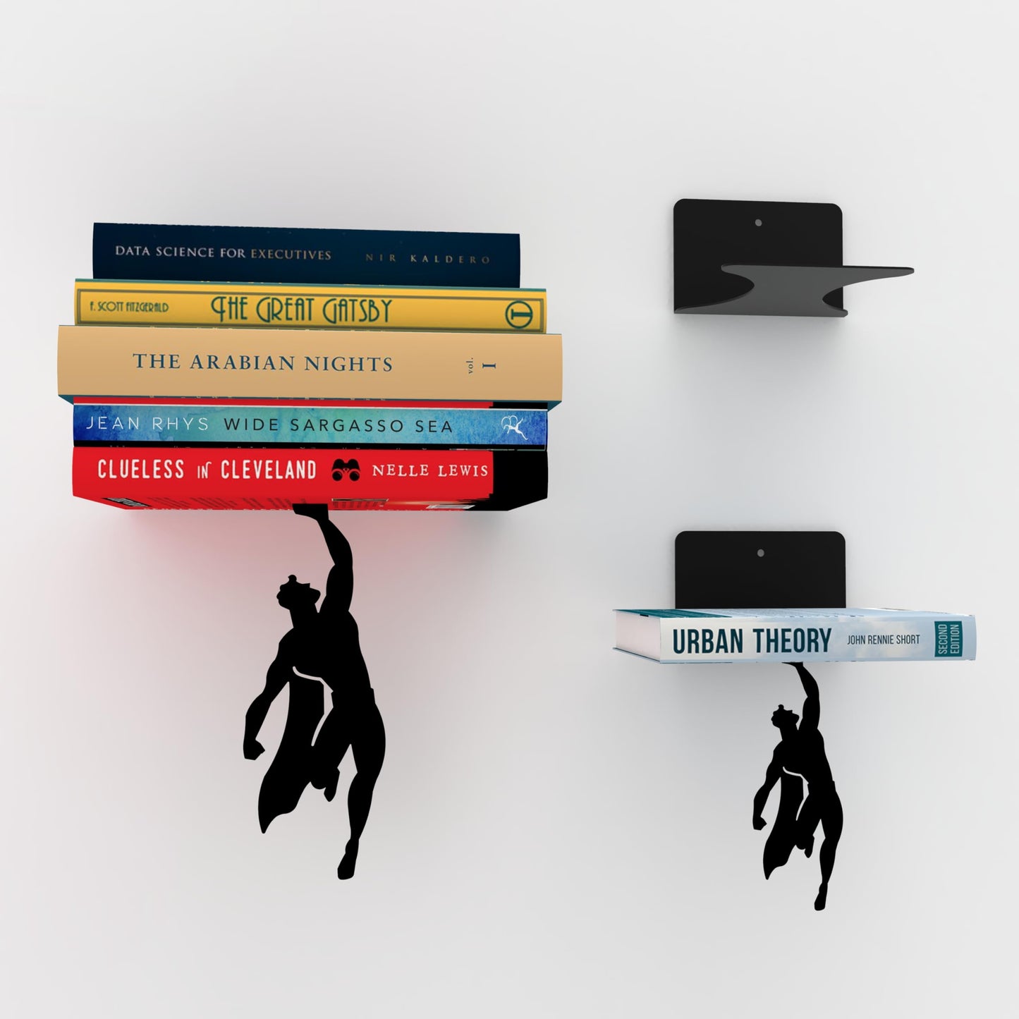 Superhero Floating Bookshelf