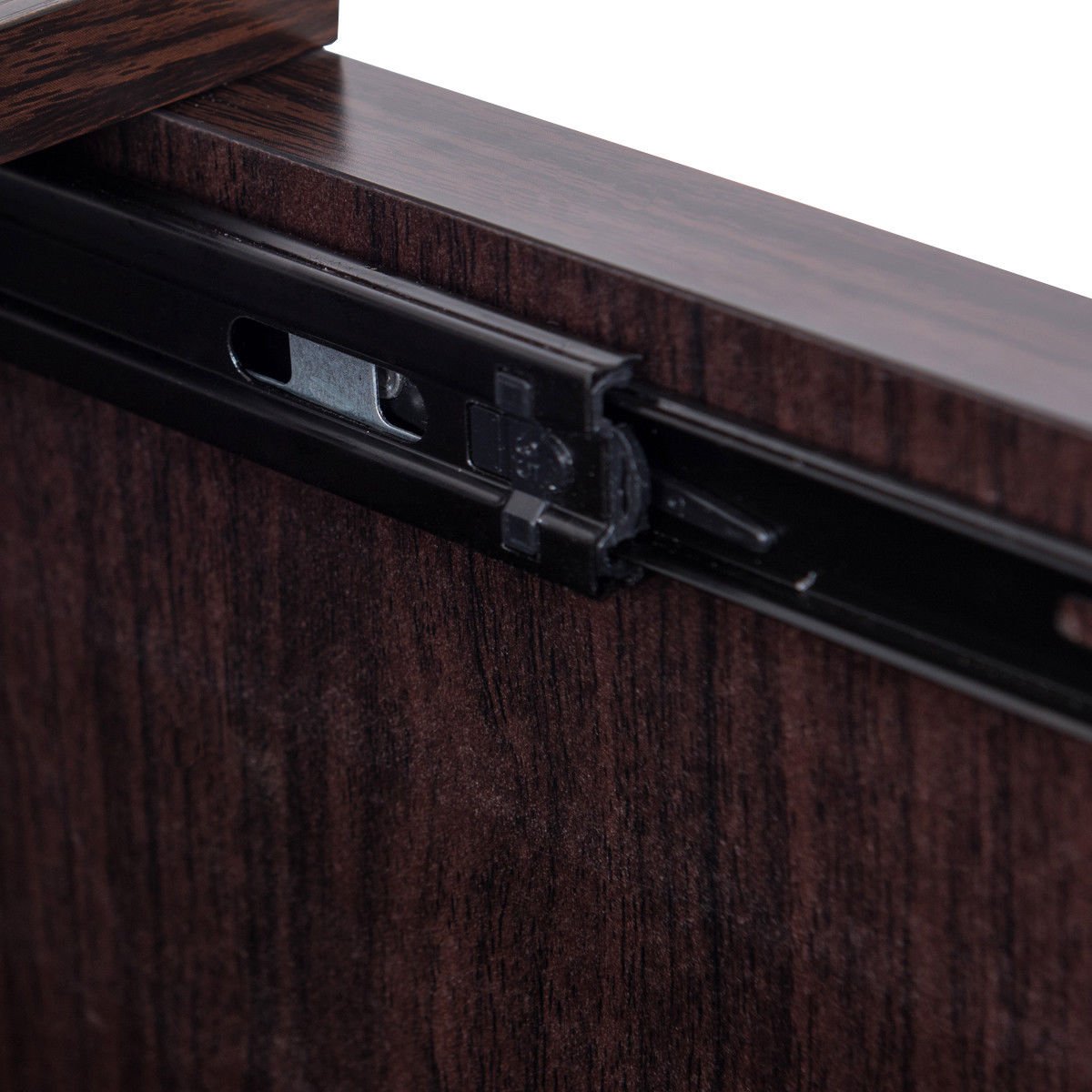 Side End Table with Hidden Compartment