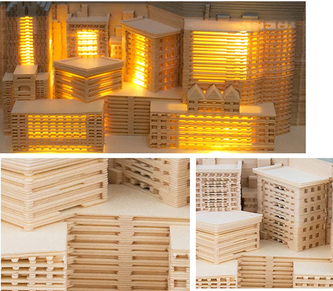 City Night 3D Memo Pads