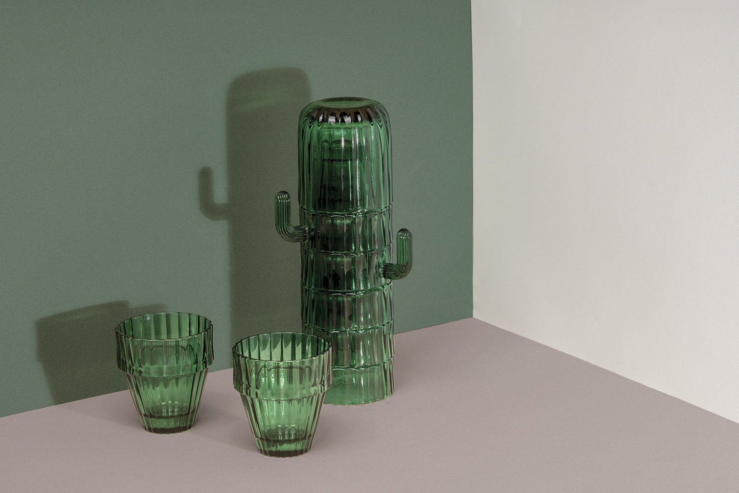Cactus Stacking Glasses Set