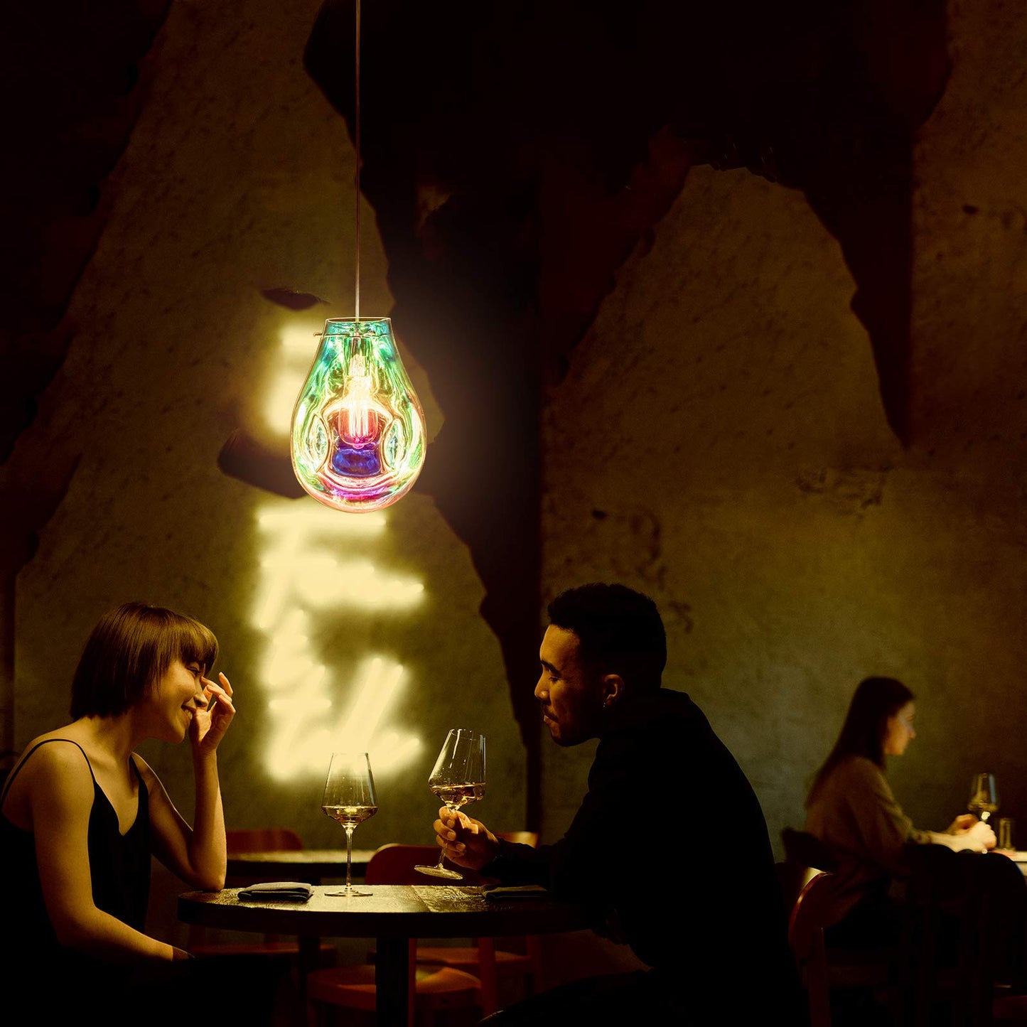 Colorful Glass Pendant Light