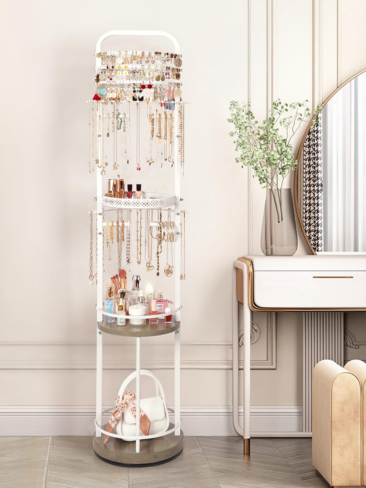 Jewelry Holder Organizer - Floor Stand