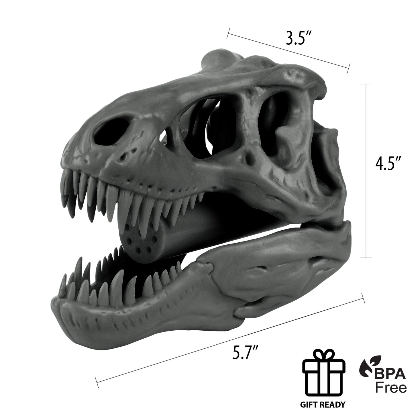 T-Rex Shower Head: Prehistoric Bath Time Adventure