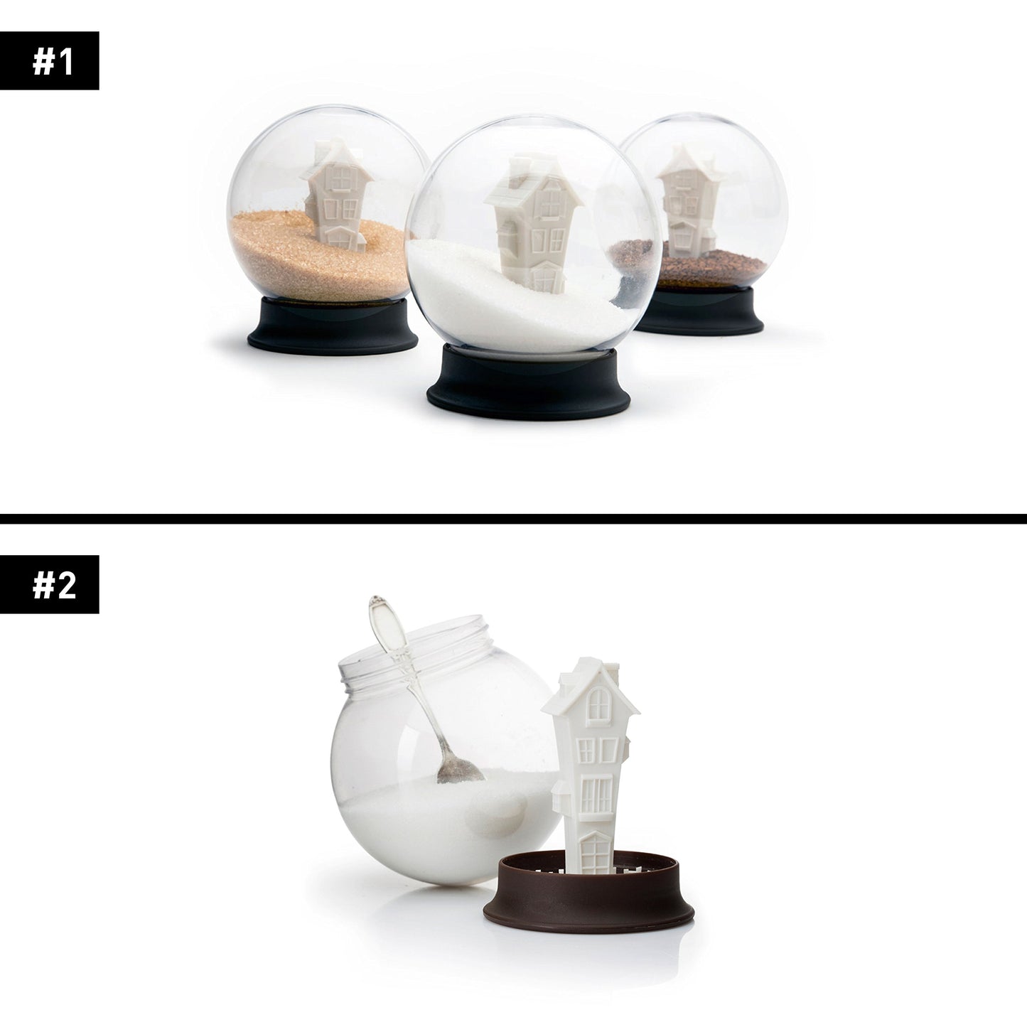 Snow Globe Sugar Bowl