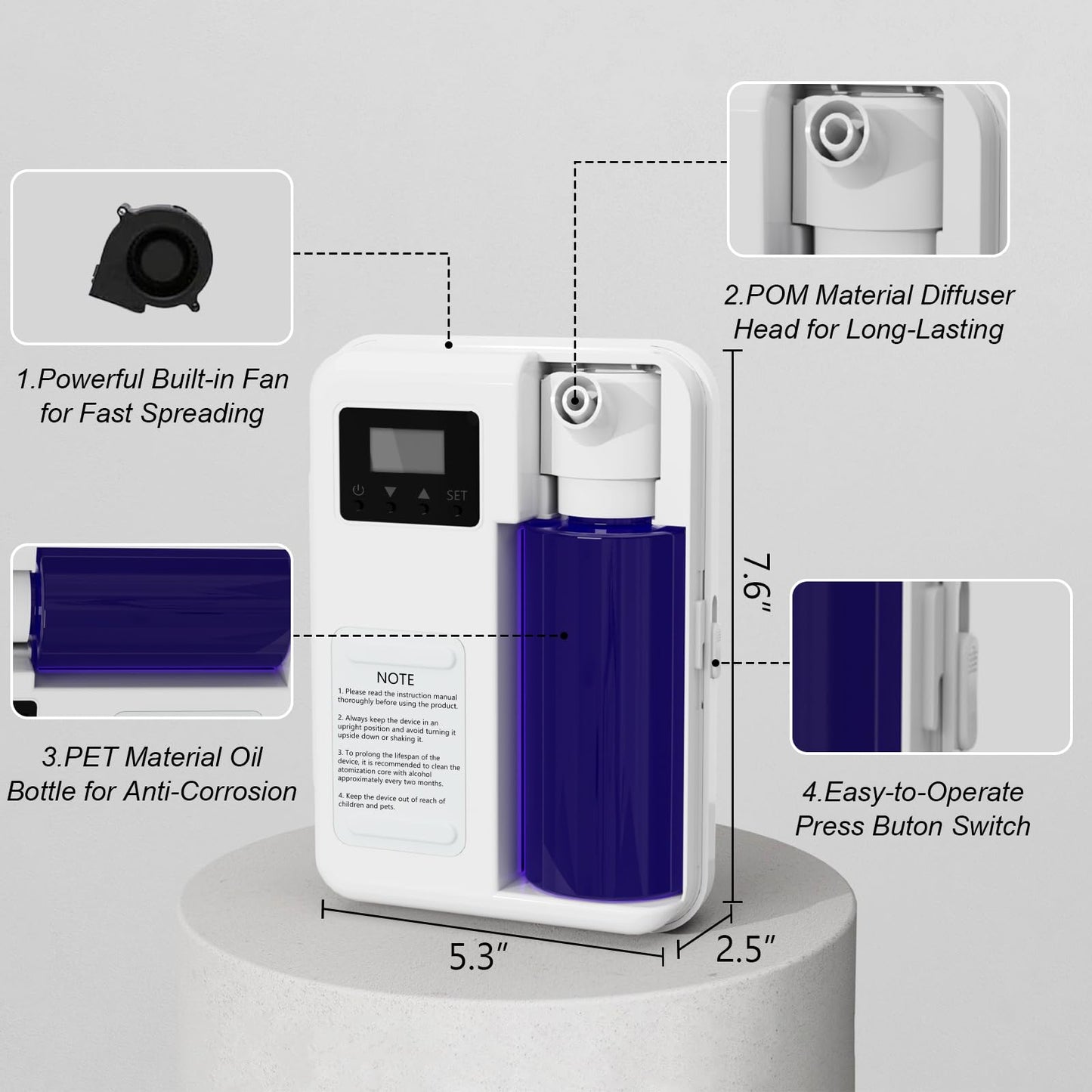 Smart Scent Air Machine for Home