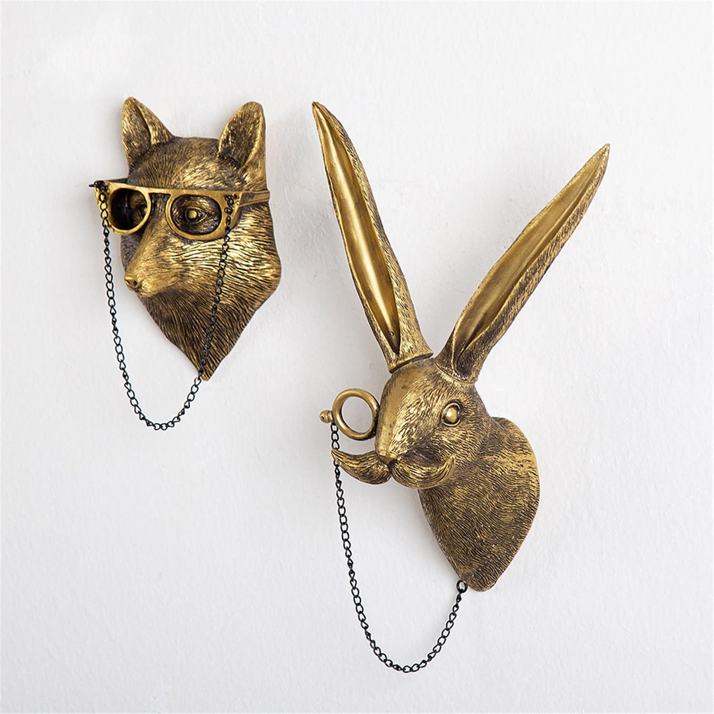 Faux Head Wall Decor - Fox