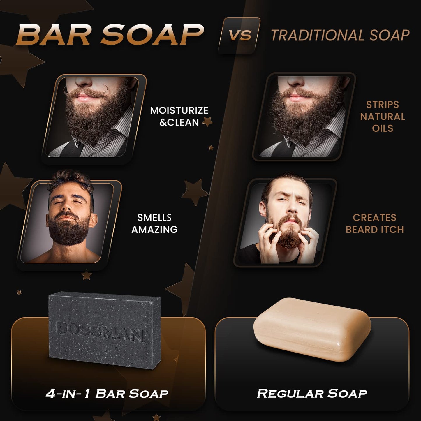 Men's 4-in-1 Bar Soap